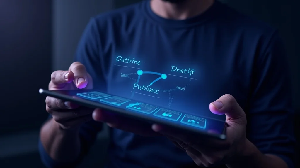 AI-assisted content creation pipeline from outline to publication